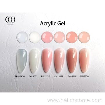 CCO New Arrival Easy To Apply OEM Acrylic Gel Polish For Nail Art Polish Wholesale Poly Gel